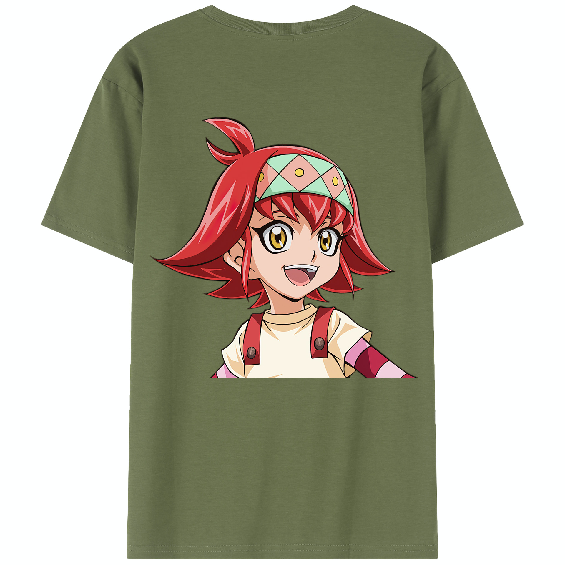 （画像用） 遊☆戯☆王 Yu-Gi-Oh! 綿100％半袖Tシャツ（背面プリント）